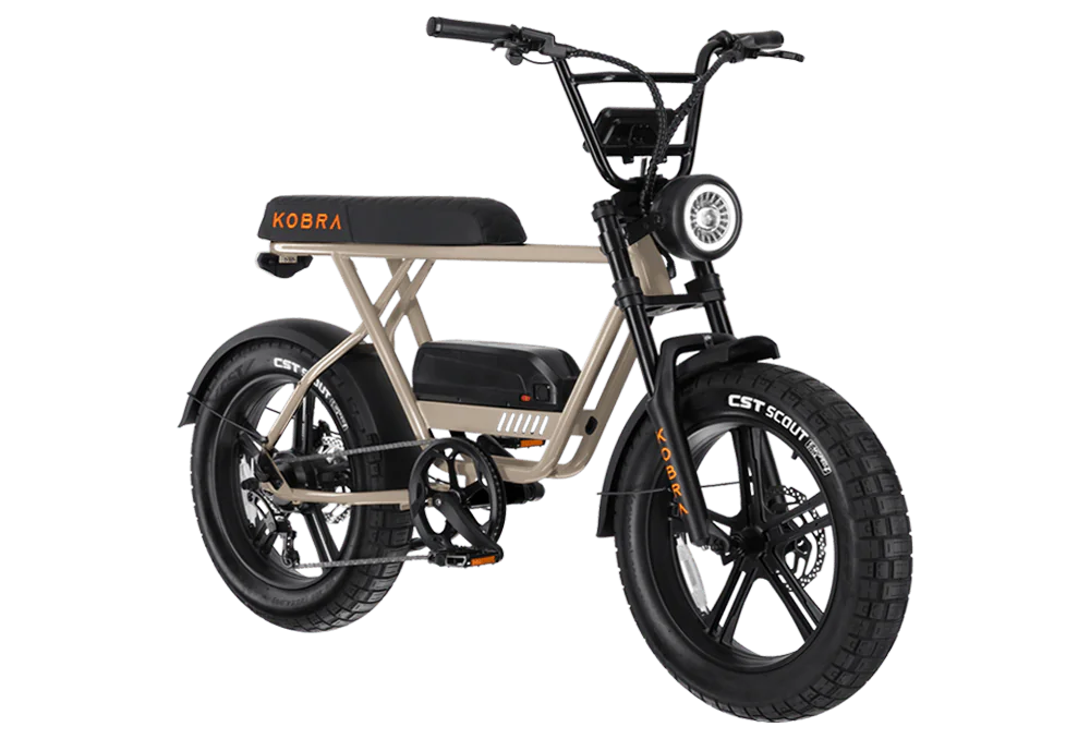 KOBRA V1.2 Fatbike Custom – 250 W, hydraulische Bremsen & 768 Wh Akku
