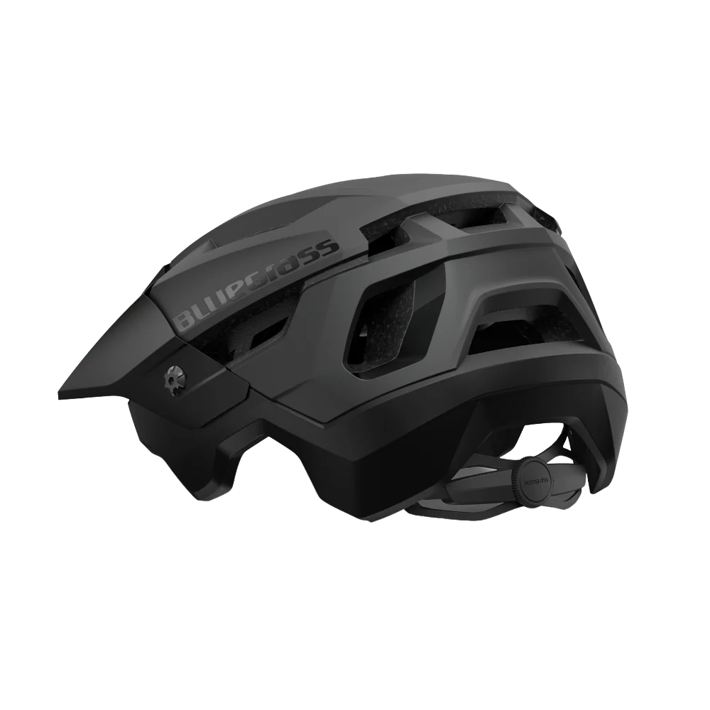 Bluegrass Roque MTB-Helm Schwarzer Rücken