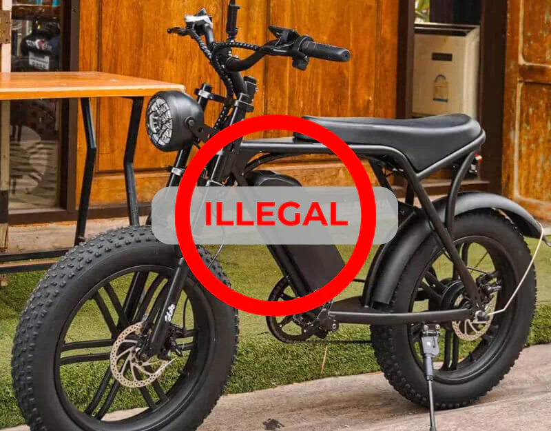 Fatbike OUXI V8 von der EU für illegal erklärt